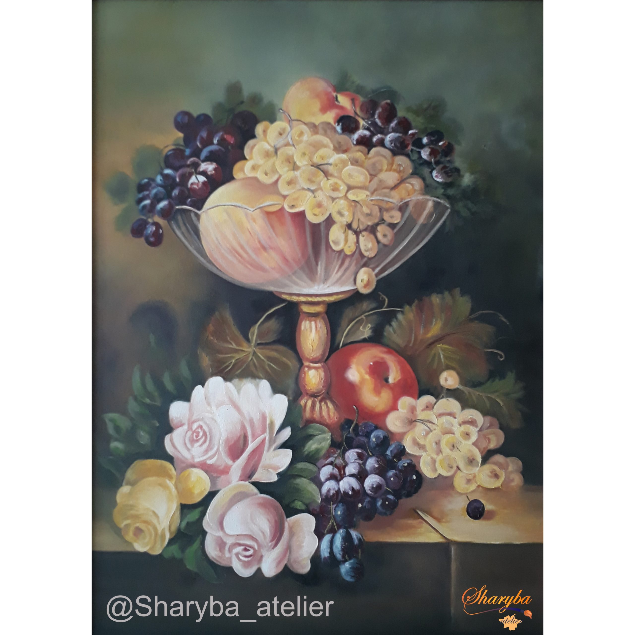 آموزش نقاشی رنگ روغن - Oil painting