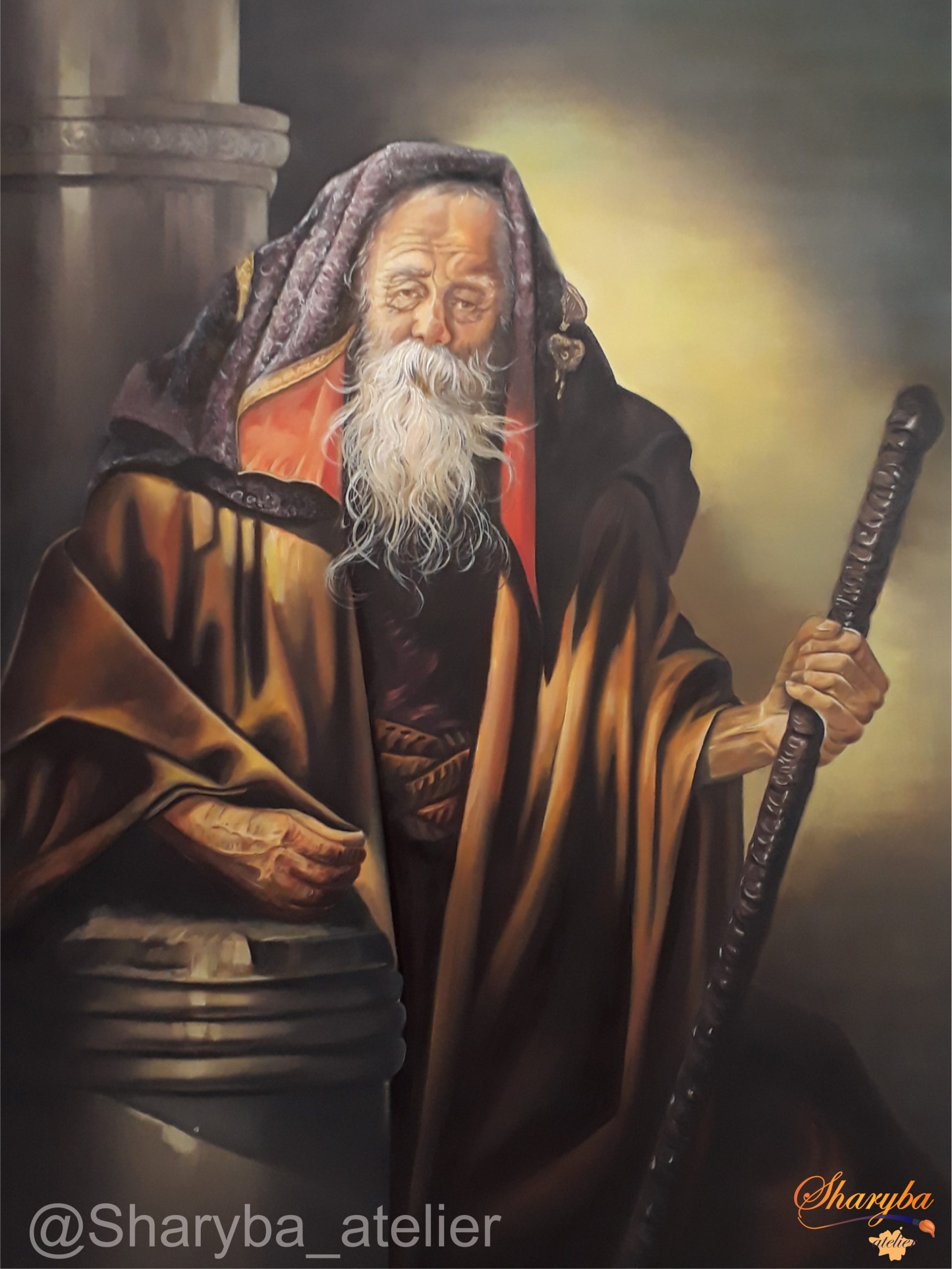 آموزش نقاشی رنگ روغن - Oil painting